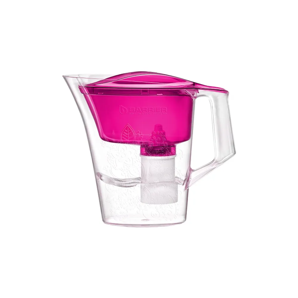 Фильтр-кувшин для очистки воды "БАРЬЕР Танго" пурпурный с узором#1