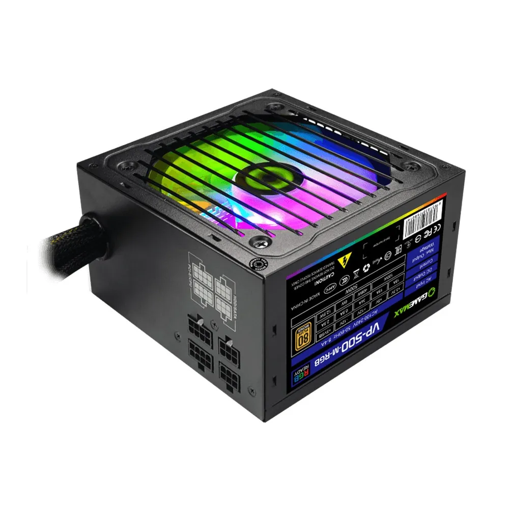 Блок питания GameMax VP-500-RGB-M 500W 80-PLUS Bronze#1
