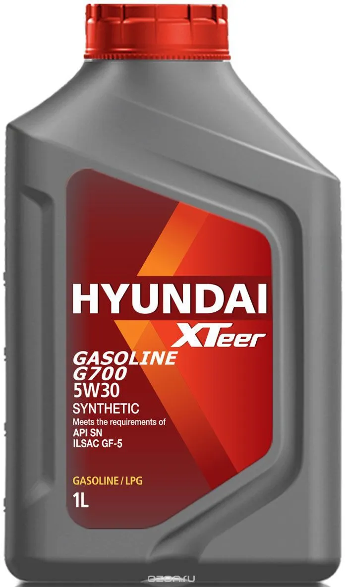 Моторное масло Hyundai X-Teer Gasoline Ultra G700 10W-40 Fully Synthetic 1L#2