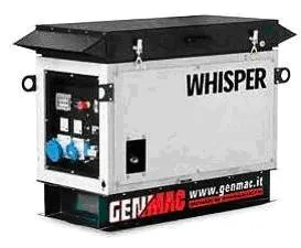 Бензиновая электростанция Модель: Genmac Whisper 10100KE#1