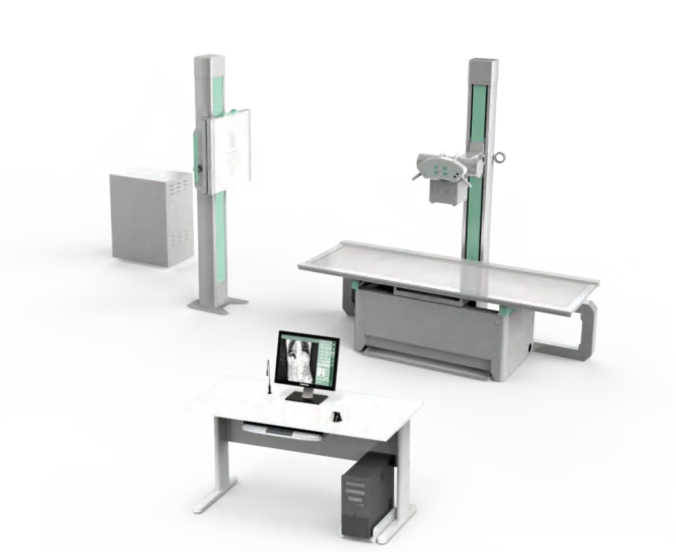 Высокочастотная цифровая рентгенографическая система PLD3600, 32КВТ#1