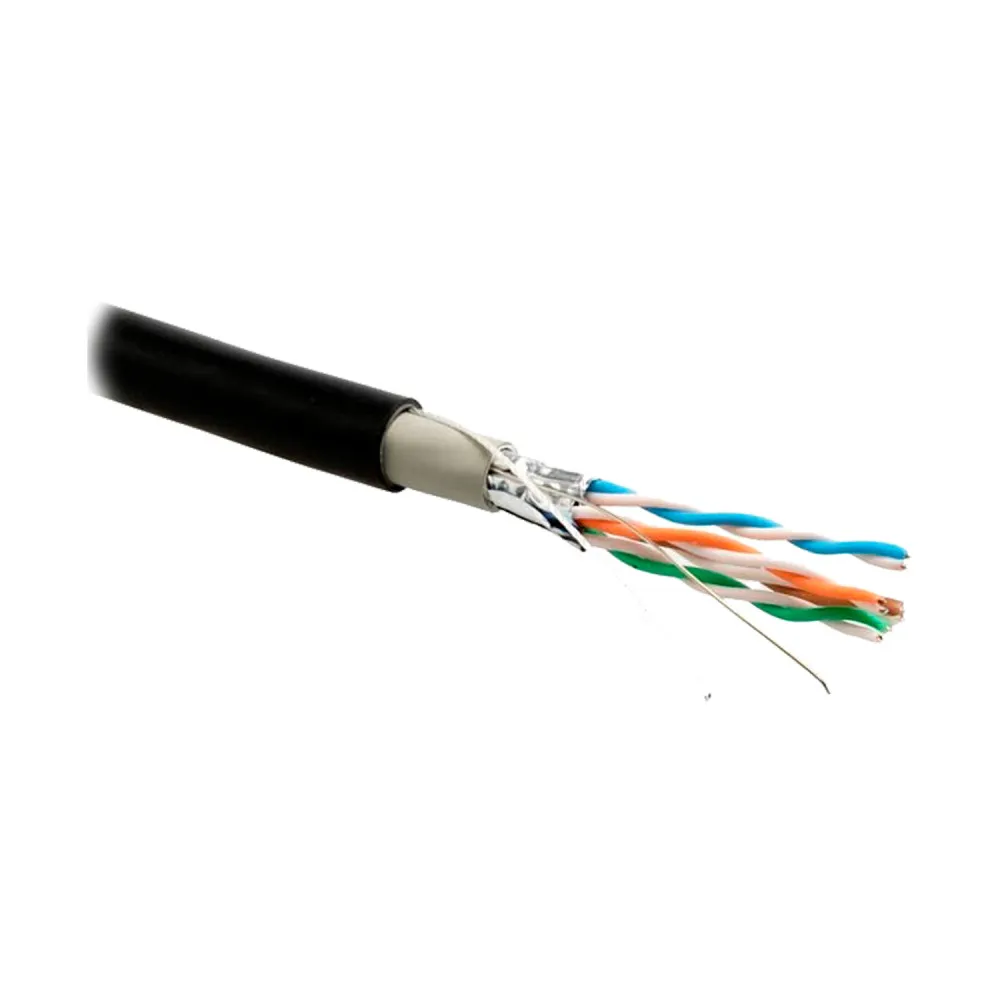 Сетевой кабель FTP cat 5e 4x2х0,5 экранированный (для наружного монтажа)#1