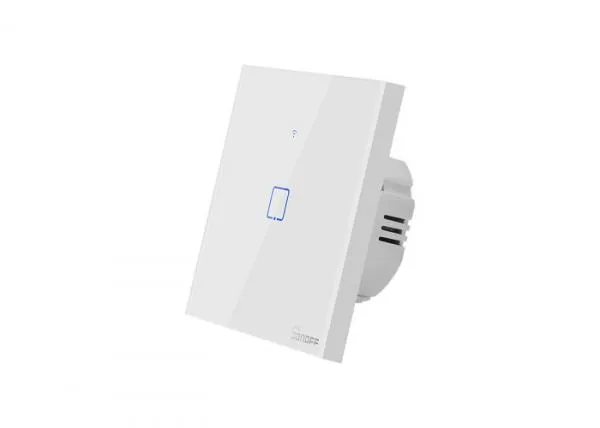 WiFi выключатель Sonoff Touch T0 (EU, 1 Gang, White)#2