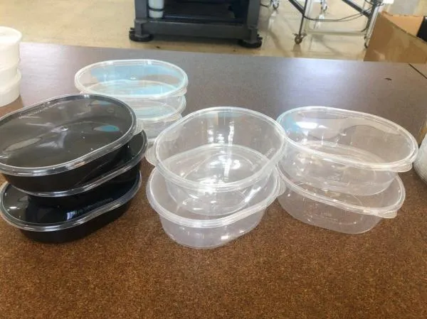 Одноразовая пластиковая посуда объемом 500 и 350 мл#4