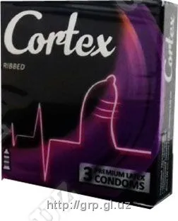 CORTEX prezervativlari qovurg'ali#1