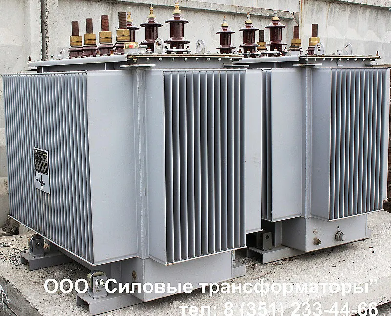 Трансформаторы силовые масляные трехфазные герметического типа мощностью от 25-2500 kVA типа ТМГ#9