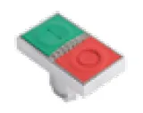 Исполнительный механизм кнопки XB4 «ПУСК-СТОП» плоская EKF PROxima#1