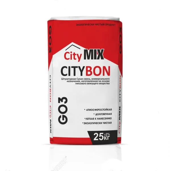 Штукатурка City Mix - Citybon#1