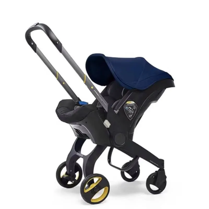 Легкая складная портативная детская коляска s800 blue#1
