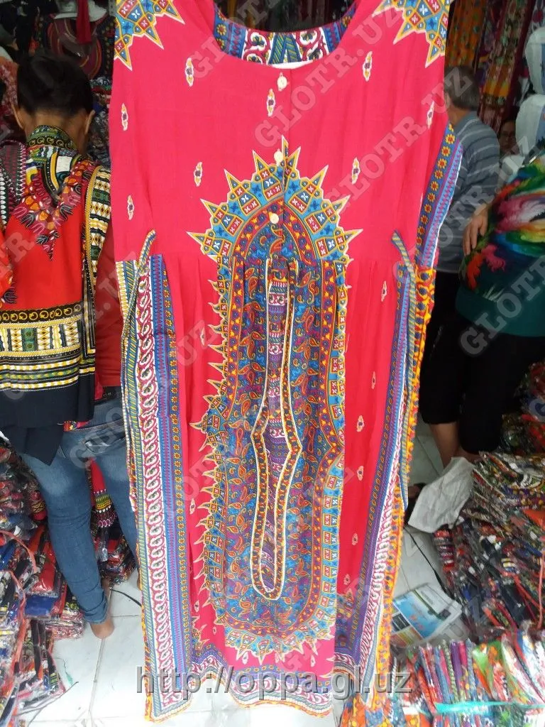 Штапельная платья №114. производство Индонезия#1