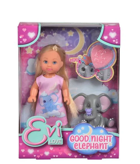 Игровой набор кукла Evi со слоненком Simba#1