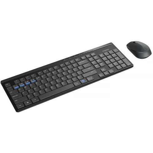 Клавиатура и мышь Rapoo 8100M Wireless USB#2