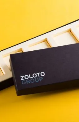 Упаковка с ложементом для значков zoloto group#2