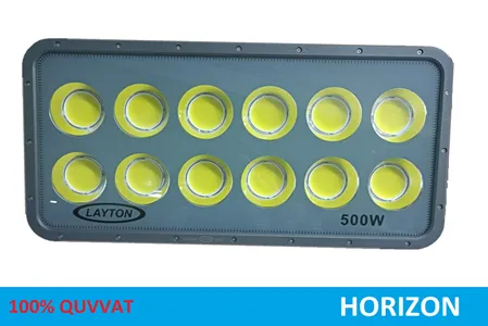 Прожектор для уличного освещения HORIZON 500Вт "LAYTON" COB LED#1