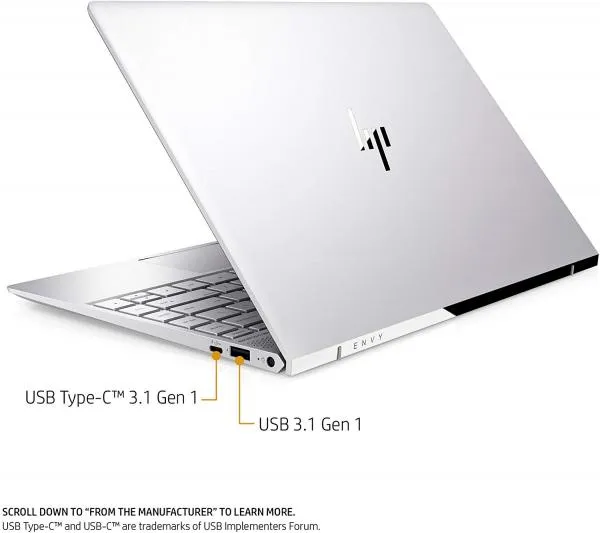 Ноутбук HP Envy 13t i7-8565U 8GB 256GB.M2 GeForce MX250 2GB#3