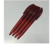 Ручка шариковая д/нанесения матово-красная с ободком#1