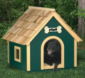 V.I.P.  дом - будка, элитные мини для собак. На зависть соседям и друзьям, в подарок БОССУ, шефу...#1