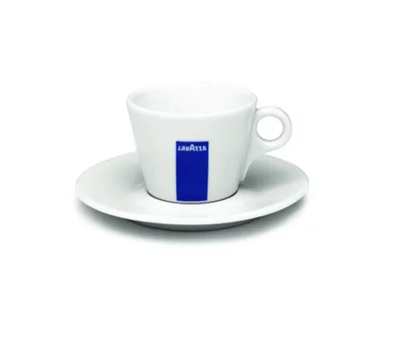 Кофейная пара для Cappuccino с логотипом Lavazza#1