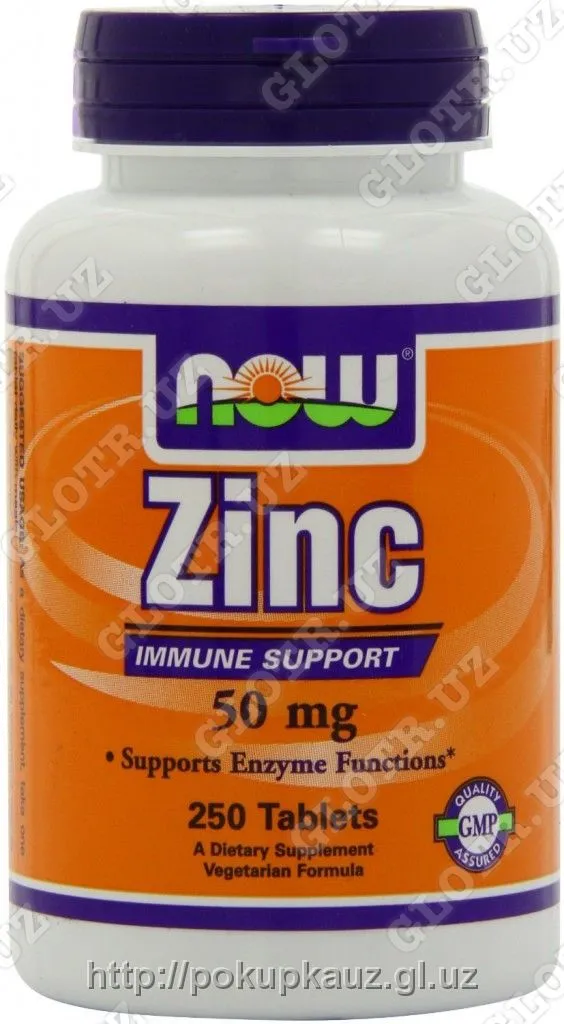Цинк от Now Food-Zinc 50mg 250 таблеток#1