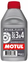 Супер тормазная жидкость MOTUL DOT 4 Brake Fluid 1литр#1