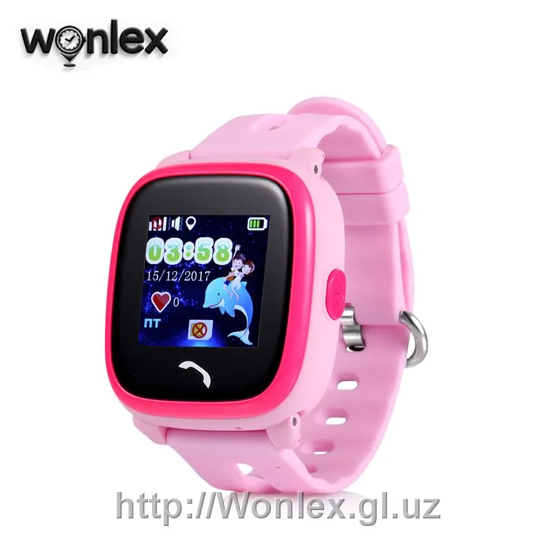 Водонепроницаемые умные часы для безопасности детей — WONLEX#2