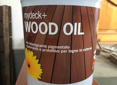 Пропиточное и защитное масло на основе растворителя для внешней поверхности древесины#1