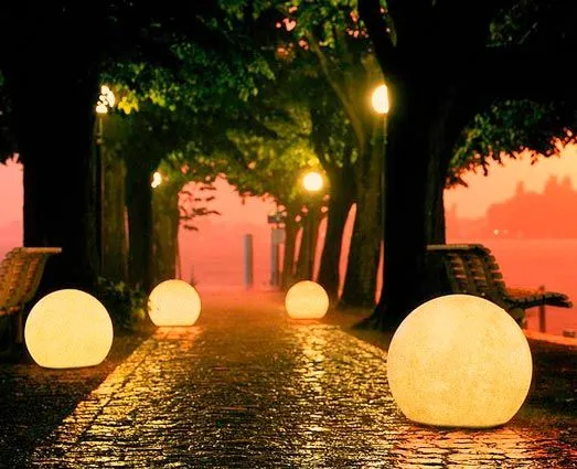 Световые шары, светильники для улицы#5