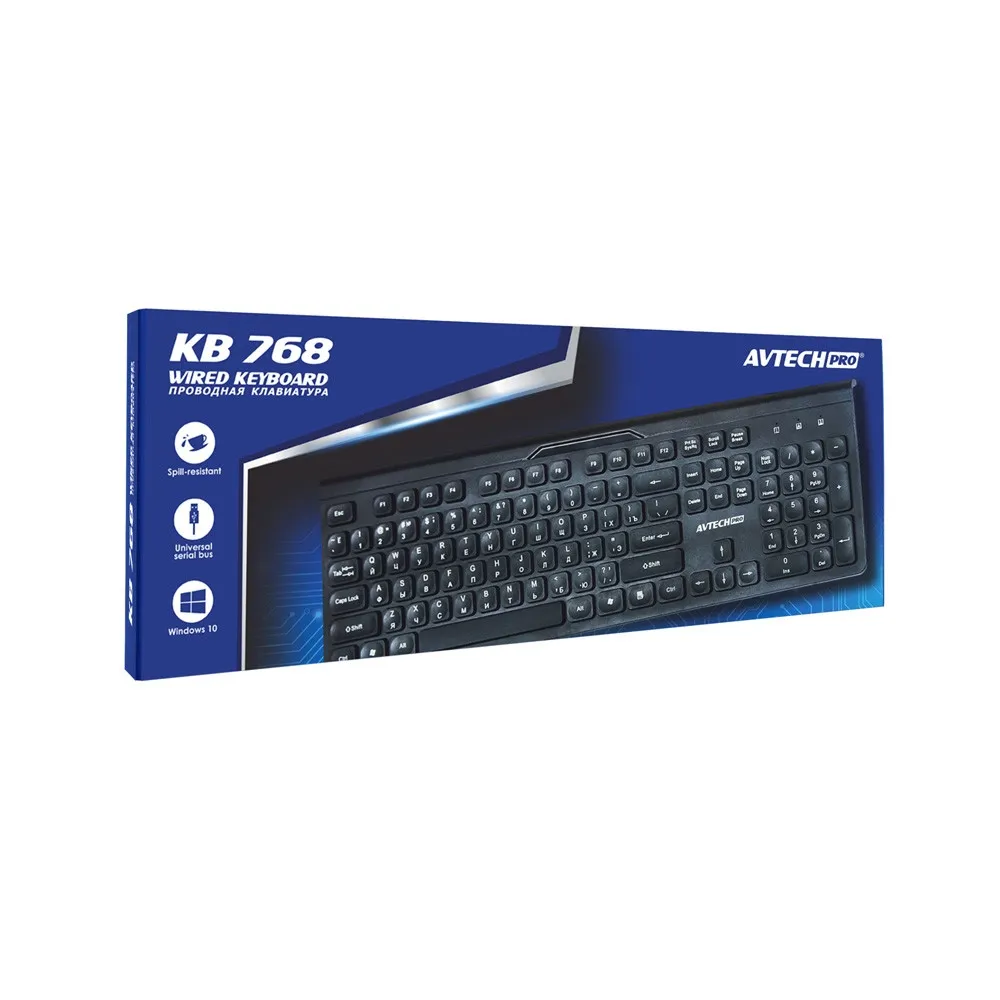 Клавиатура AVTECH Pro KB768#2