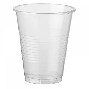 Одноразовые питьевые пластиковые стаканы200 мл. прозрачный#1
