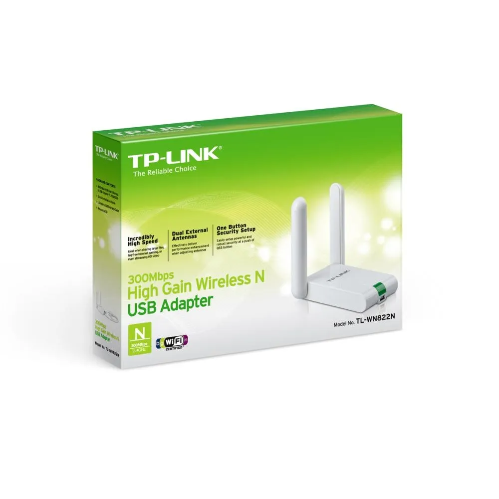Wi-Fi адаптер TP- Link TL-WN822N(EU) 300Mbps#2