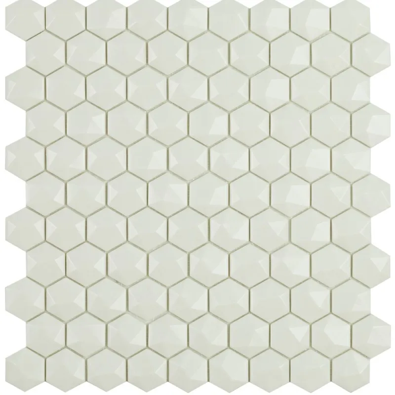 Мозаика Honey Diamond White – Vidrepur#1