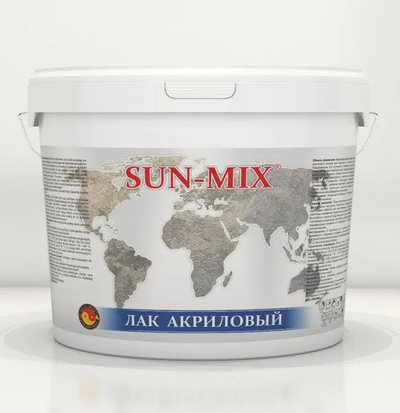 Лак акриловый Sun-Mix 10 кг#1