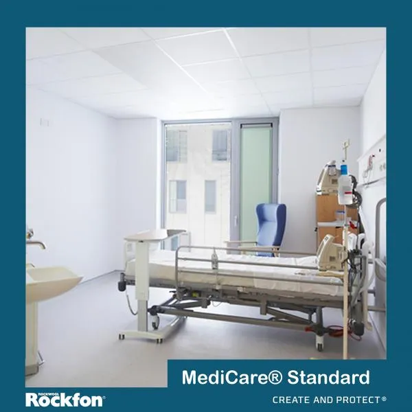 Rockfon® MediCare™ - медицинский потолок#1