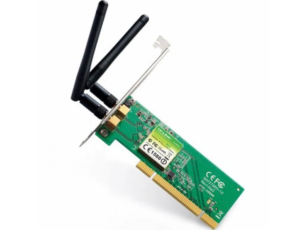 WiFi адаптер TL-WN851ND Wireless N PCI Adapter, Atheros, 2T2R, 2.4GHz, 802.11n/g/b, with 2 detachable antennas#2