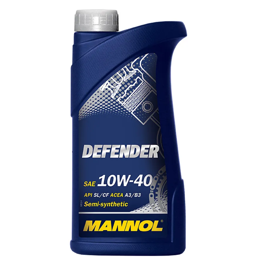 Моторное масло Mannol STAHLSYNT DEFENDER 10w40   API SL/CF 5л#4
