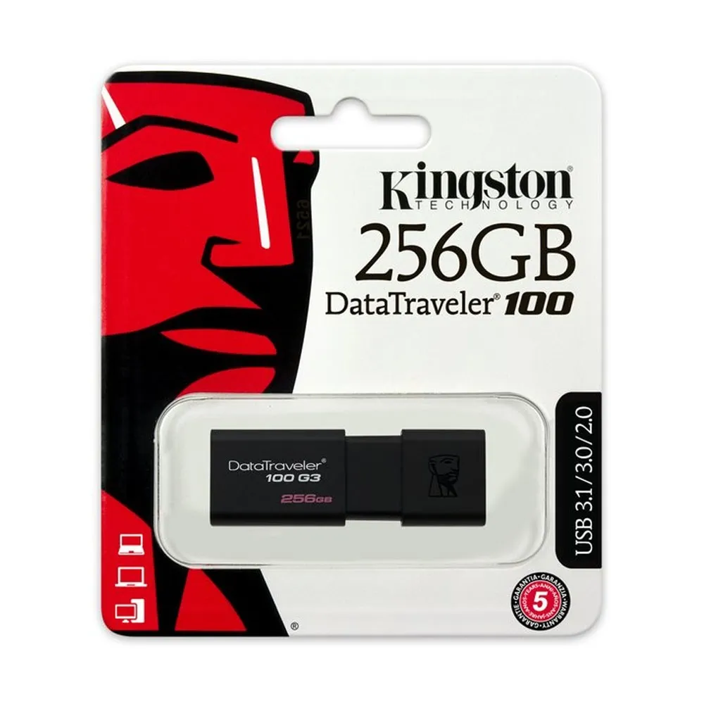 USB-разъем Kingston DataTraveler 100 G3 256GB#4