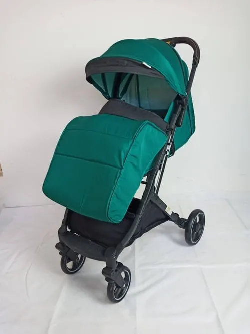 Складная коляска для новорожденных green#1