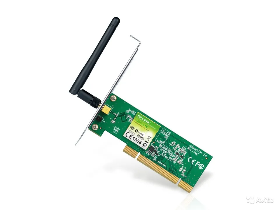 WiFi адаптер TL-WN751ND Wireless N PCI Adapter, Atheros, 1T1R, 2.4GHz, 802.11n/g/b, 1 detachable antenna#5