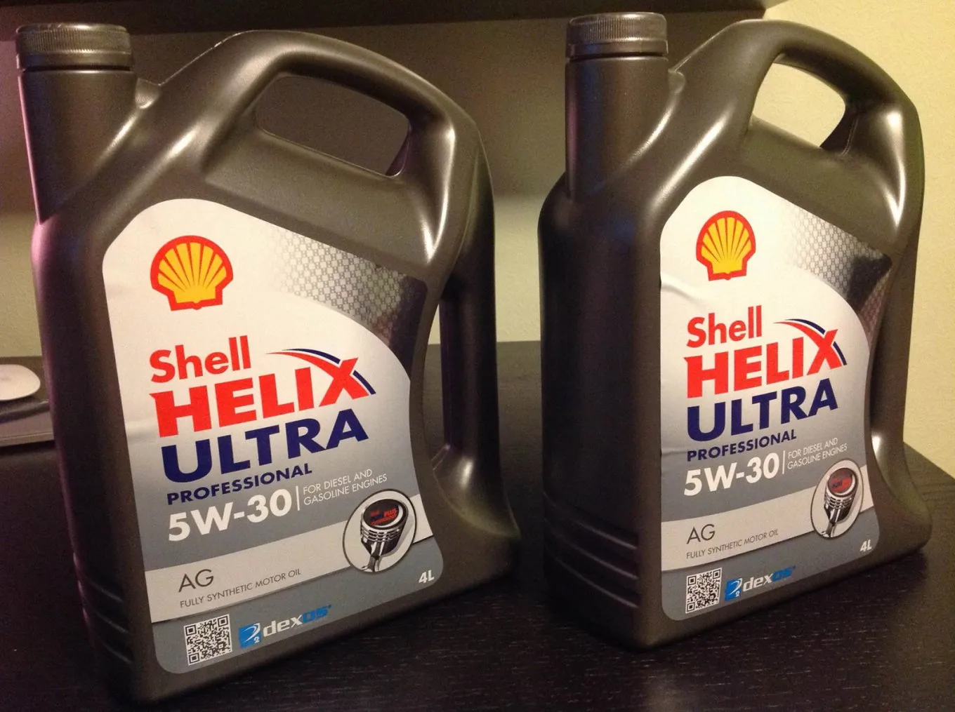 Моторное масло Shell Helix Ultra AG 5W-30 4L#2