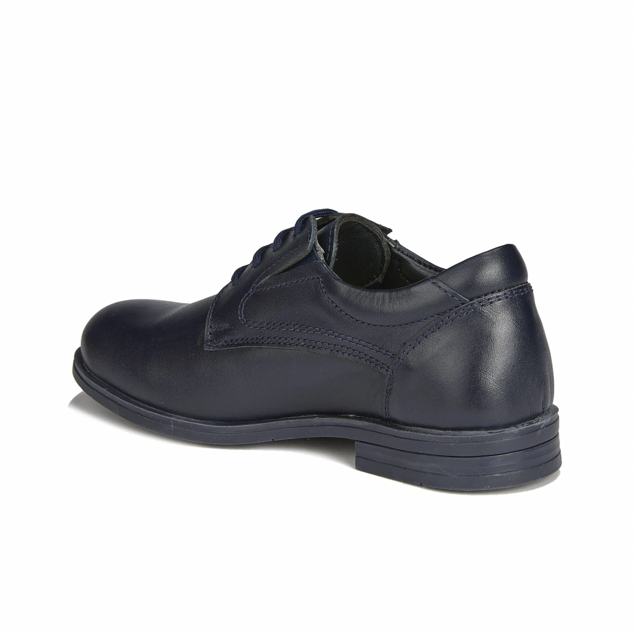 Школьная кожаная обувь Basic (темно- синие)#3