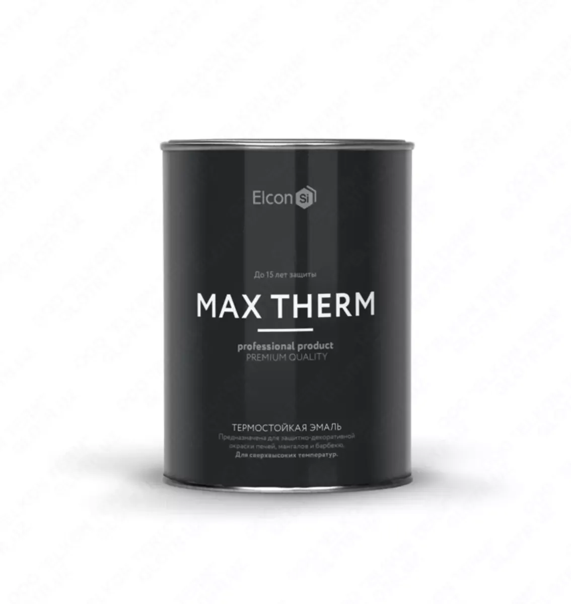 Термостойкая антикоррозийная эмаль Max Therm черный 0,8кг; 500°С#1