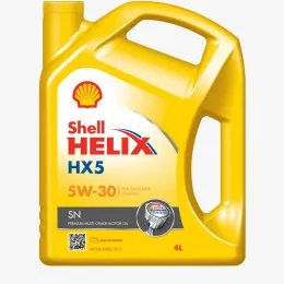 Моторное масло Shell Helix HX5 5W30 SN 4L моторное масло#1