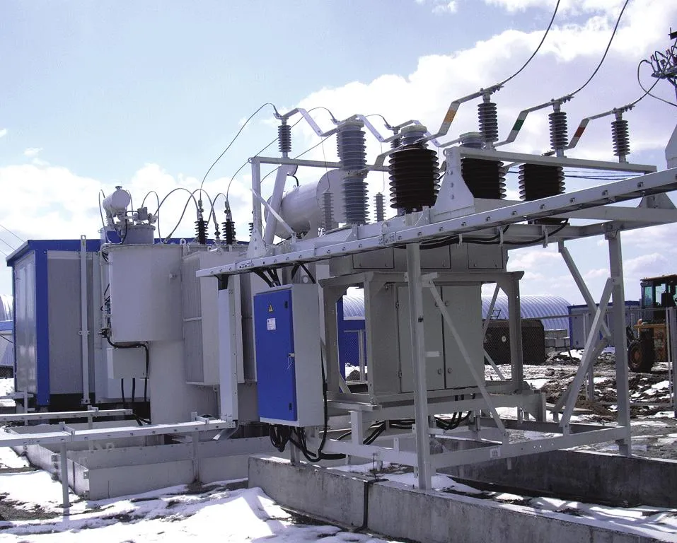 Комплектные трансформаторные подстанции тяговые блочные напряжением 110 и 220 kV#2