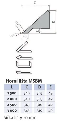 Листогиб электро-механический Metallkraft MSBM 2020-25#3