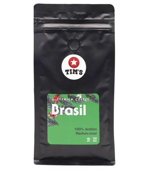 Кофе в зернах  TIM'S Brasil, 1кг#1