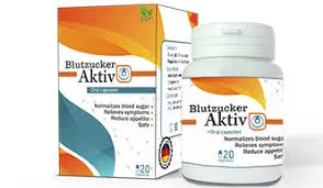 Препарат для нормализации уровня глюкозы для диабетиков Blutzucker AKTIV#1