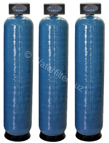 Колонна для умягчения и обезжелезивания воды AFM 1865 Triplex Dryden AQUA механическая фильтрация до 5 микрон и обезжелезивание#1