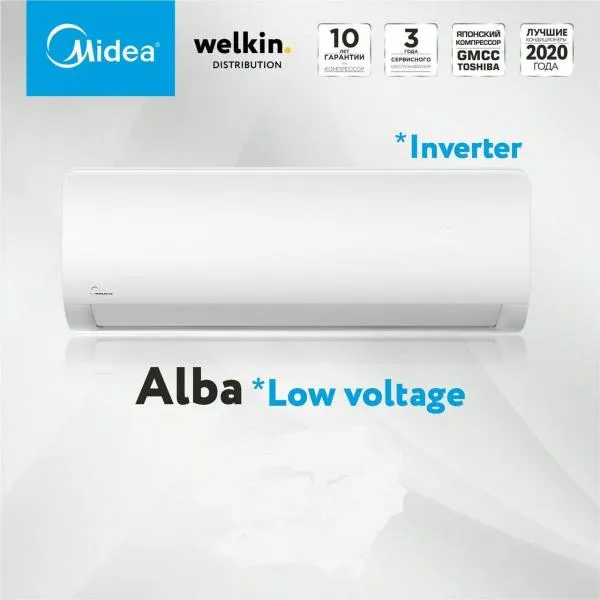 Сплит-система кондиционеры  Midea welkin "Alba" 12 Inverter#1