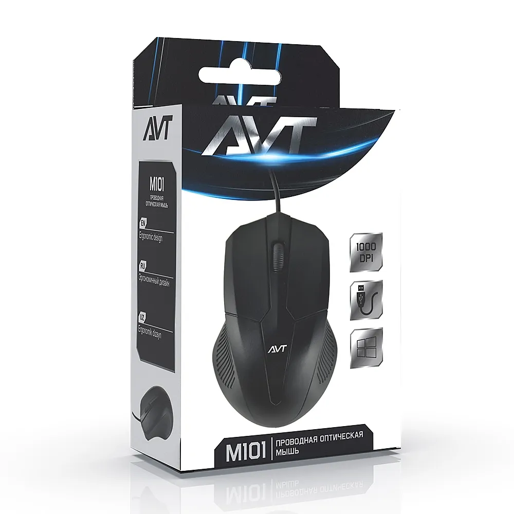 Мышь AVT-M101 USB#1