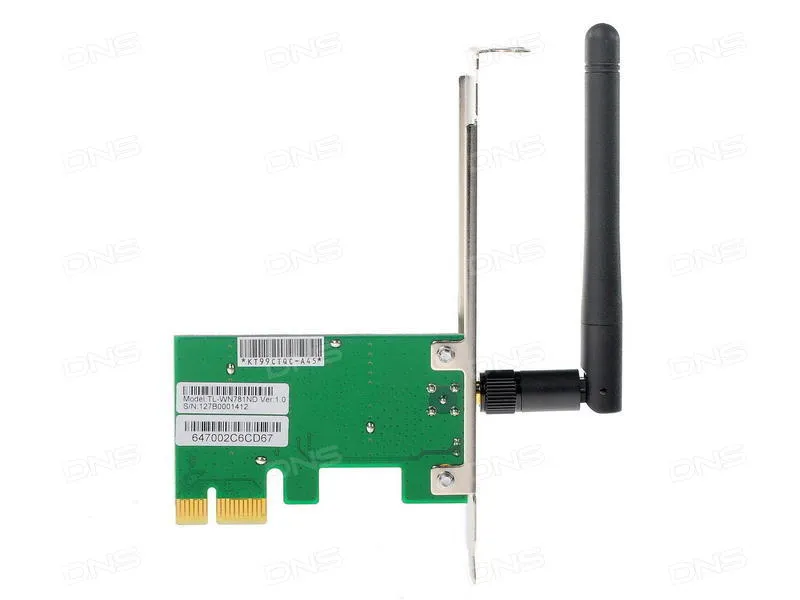 WiFi адаптер TL-WN781ND Wireless N PCI Express Adapter, Atheros, 1T1R, 2.4GHz, compatible with 802.11n/g/b, 1 detachable antenna#5